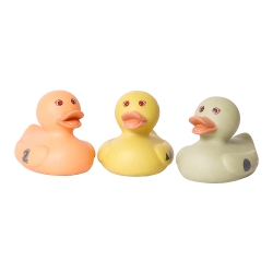 Afbeeldingen van BIOplastic Badeendjes & Bootjes Set – 6-delig – Vanaf 6 maanden