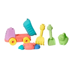 BIOplastic Strandset Kiepwagen – 7-delig Zand- & Waterspeelgoed - Vanaf 3 jaar