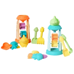 BIOplastic Strandset 7-delig – Creatief Zand & Water Speelgoed - Vanaf 3 jaar