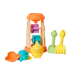 BIOplastic Strandset 7-delig – Creatief Zand & Water Speelgoed - Vanaf 3 jaar