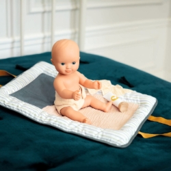 Djeco Pomea Baby Olive – Badpop 32 cm – vanaf 18 maanden
