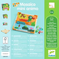 Djeco Mosaïco Mini Animo – Mozaïekspel - van 4 tot 6 jaar