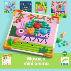 Djeco Mosaïco Mini Animo – Mozaïekspel - van 4 tot 6 jaar