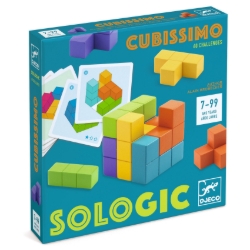 Djeco Sologic Cubissimo – Houten 3D Denkspel - vanaf 7 jaar