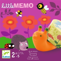 Djeco Little Memo – Eerste geheugenspel, met Dieren - vanaf 2,5 jaar