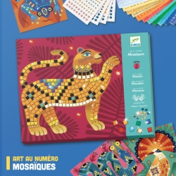Djeco Diep in de Jungle – Metallic Mozaïekset - vanaf 7 jaar