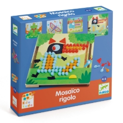 Djeco Mosaïco Rigolo – Mozaïekspel – vanaf 4 jaar