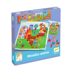 Djeco Mosaïco Animo – Dierenmozaïek - Mozaiekspel – vanaf 4 jaar