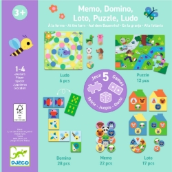 Djeco Op de Boerderij – 5 eerste Spellen – vanaf 3 jaar