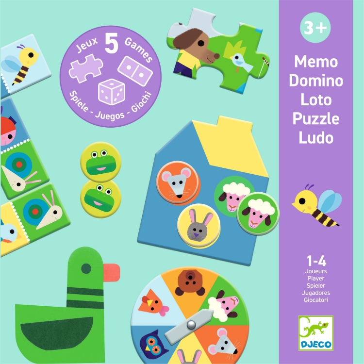 Djeco Op de Boerderij – 5 eerste Spellen – vanaf 3 jaar