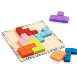 Djeco Polyssimo – Houten Logicaspel – van 7 tot 99 jaar