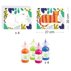 Djeco Mooi kladderen – Schilderen met Hoesjes – vanaf 1,5 jaar