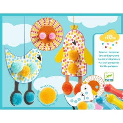 Djeco Stippels en Pompons – In de lucht – vanaf 1,5 jaar