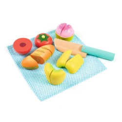 Djeco Houten Picknickset met snijbaar Eten – vanaf 2 jaar