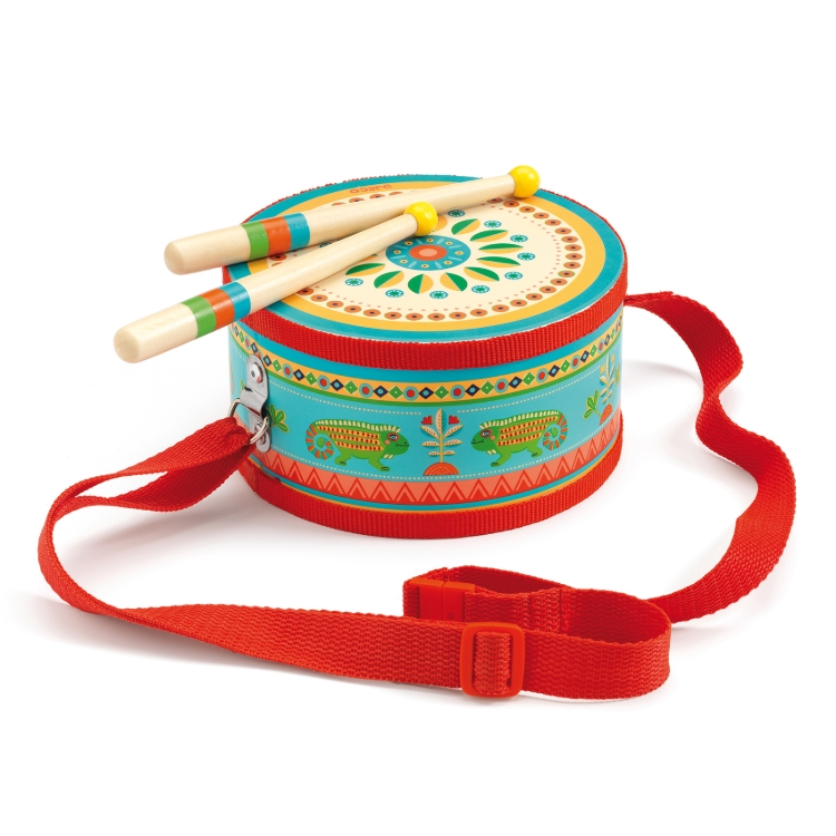 Djeco Animambo Handtrommel met draagband – vanaf 2 jaar