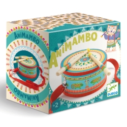 Djeco Animambo Handtrommel met draagband – vanaf 2 jaar