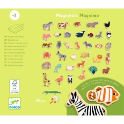 Djeco Magnimo – houten dierenmagneten – vanaf 2 jaar
