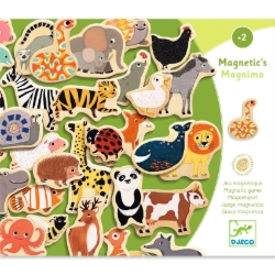 Djeco Magnimo – houten dierenmagneten – vanaf 2 jaar
