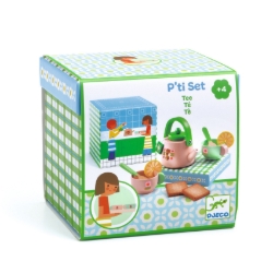 Djeco P’ti Set Thee – houten speelgoedtheeservies – vanaf 4 jaar