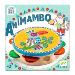 Djeco Animambo Tambourine – houten tamboerijn – vanaf 2 jaar