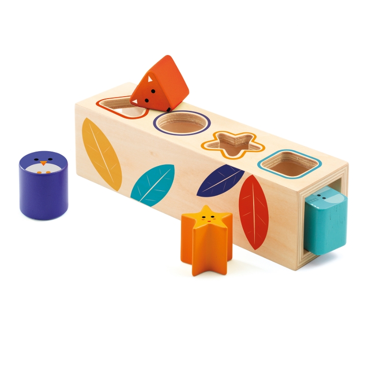 Djeco BoitaBasic – houten vormenstoof – vanaf 18 maanden