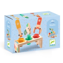 Djeco Bricolou – houten miniwerkbank – vanaf 18 maanden