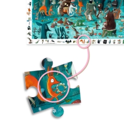 Djeco Het orkest – observatiepuzzel van 35 stukjes – vanaf 3 jaar
