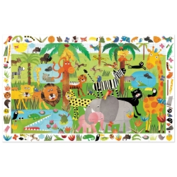 Djeco Jungle – observatiepuzzel van 35 stukjes – vanaf 3 jaar