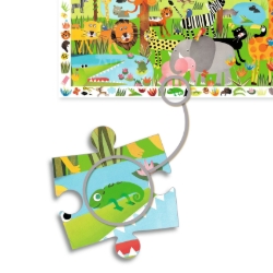 Djeco Jungle – observatiepuzzel van 35 stukjes – vanaf 3 jaar