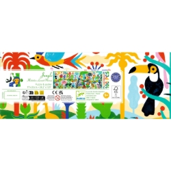 Djeco Gallery Jungle – panorama legpuzzel van 100 stukjes – vanaf 5 jaar