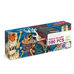 Djeco Gallery Fantasieorkest – panorama legpuzzel van 500 stukjes – vanaf 8 jaar