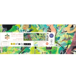 Djeco Gallery Uilen en vogels – Panorama legpuzzel van 1000 stukjes – vanaf 9 jaar