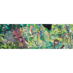 Djeco Gallery Uilen en vogels – Panorama legpuzzel van 1000 stukjes – vanaf 9 jaar