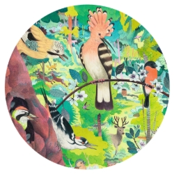Djeco Gallery Uilen en vogels – Panorama legpuzzel van 1000 stukjes – vanaf 9 jaar
