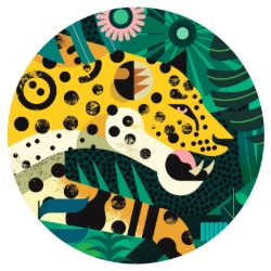 Djeco Gallery Luipaard – Panorama legpuzzel van 1000 stukjes – vanaf 9 jaar