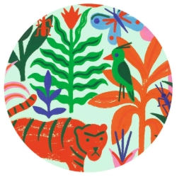 Djeco Puzz’Art Aap – silhouetpuzzel van 350 stukjes – vanaf 7 jaar