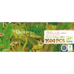 Djeco Gallery Verborgen in de natuur – legpuzzel van 1000 stukjes – vanaf 9 jaar