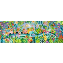Djeco Gallery La Fiesta – Panorama legpuzzel van 1000 stukjes – vanaf 9 jaar