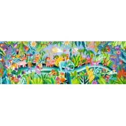 Djeco Gallery La Fiesta – Panorama legpuzzel van 1000 stukjes – vanaf 9 jaar