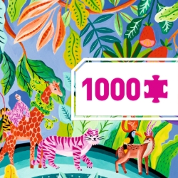 Djeco Gallery La Fiesta – Panorama legpuzzel van 1000 stukjes – vanaf 9 jaar