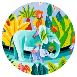 Djeco Gallery La Fiesta – Panorama legpuzzel van 1000 stukjes – vanaf 9 jaar