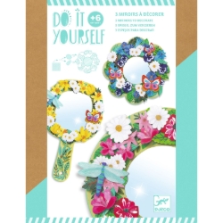 Djeco Mooie bloemen – DIY spiegels versieren – vanaf 6 jaar