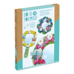 Djeco Mooie bloemen – DIY spiegels versieren – vanaf 6 jaar