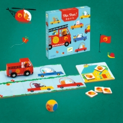 Djeco Pin Pon! – Coöperatief Brandweerspel – van 3 tot 6 jaar