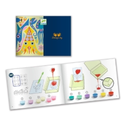 Djeco Lichtjes van de zee – knutselen zandkunst met glow-in-the-dark – van 5 tot 8 jaar
