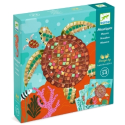 Djeco Caribbean – mozaïekset met metallic stickers – van 5 tot 8 jaar