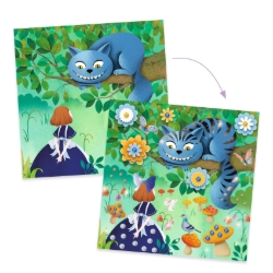 Djeco In Wonderland – creatieve sprookjes-knutselset met vier technieken – van 6 tot 10 jaar