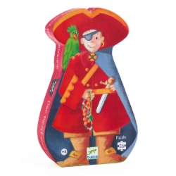 Djeco De piraat en zijn schat - legpuzzel 36 stukjes - vanaf 4 jaar
