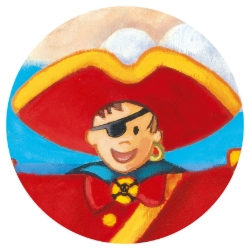 Djeco De piraat en zijn schat - legpuzzel 36 stukjes - vanaf 4 jaarDjeco De piraat en zijn schat - legpuzzel 36 stukjes - vanaf 4 jaar