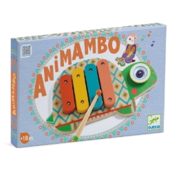 Djeco Animambo schildpad - xylofoon met bekken - vanaf 18 maanden